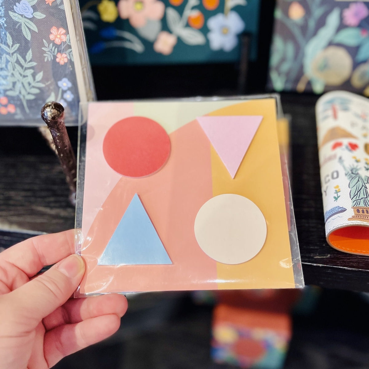 Geometric Sticky Notes