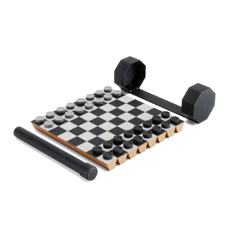 Rolz Chess + Checkers Set