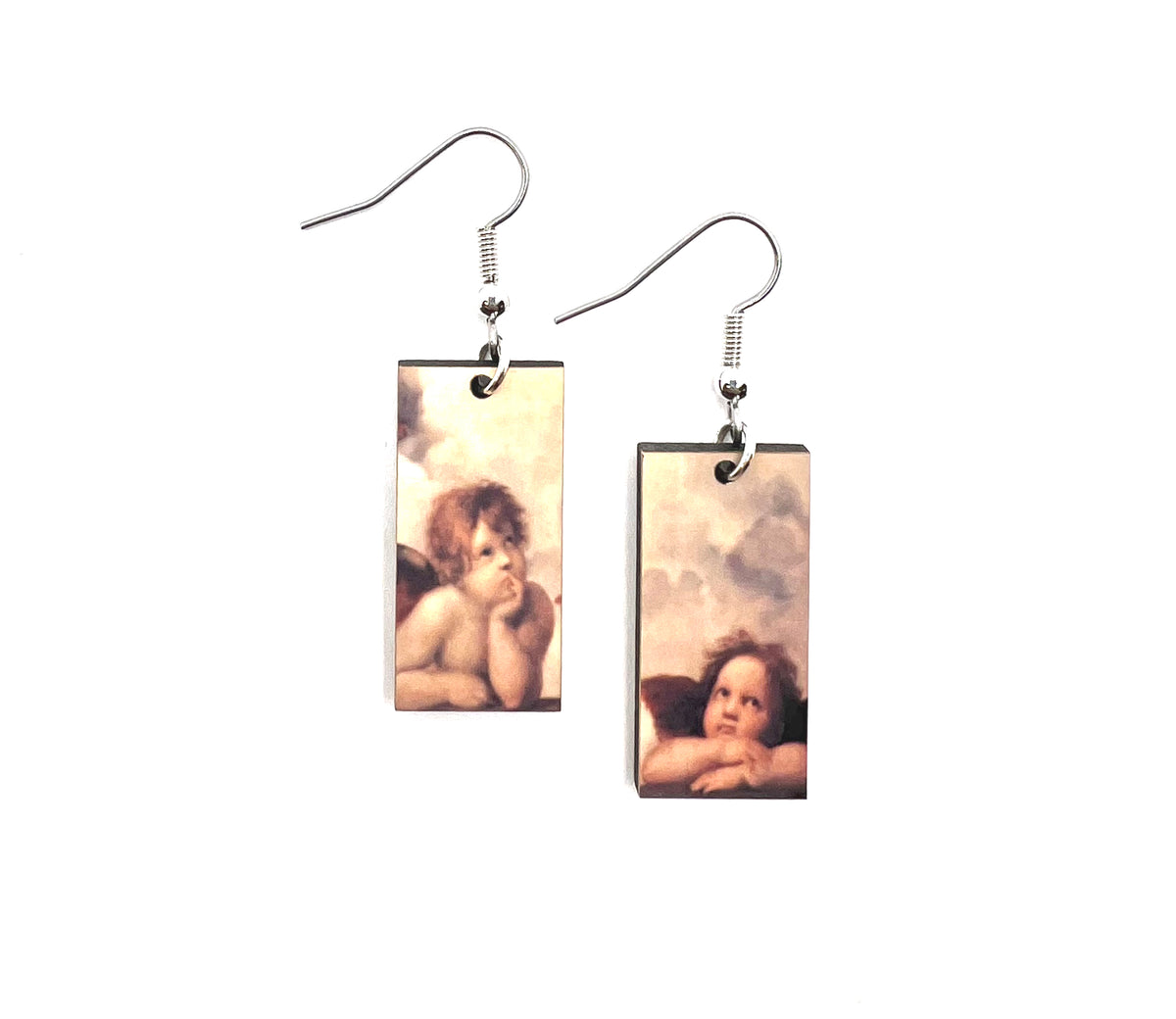Famous Paintings Dangle Earrings