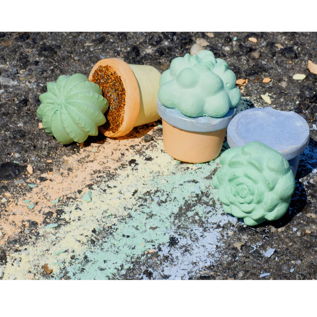 Succulent Sidewalk Chalk